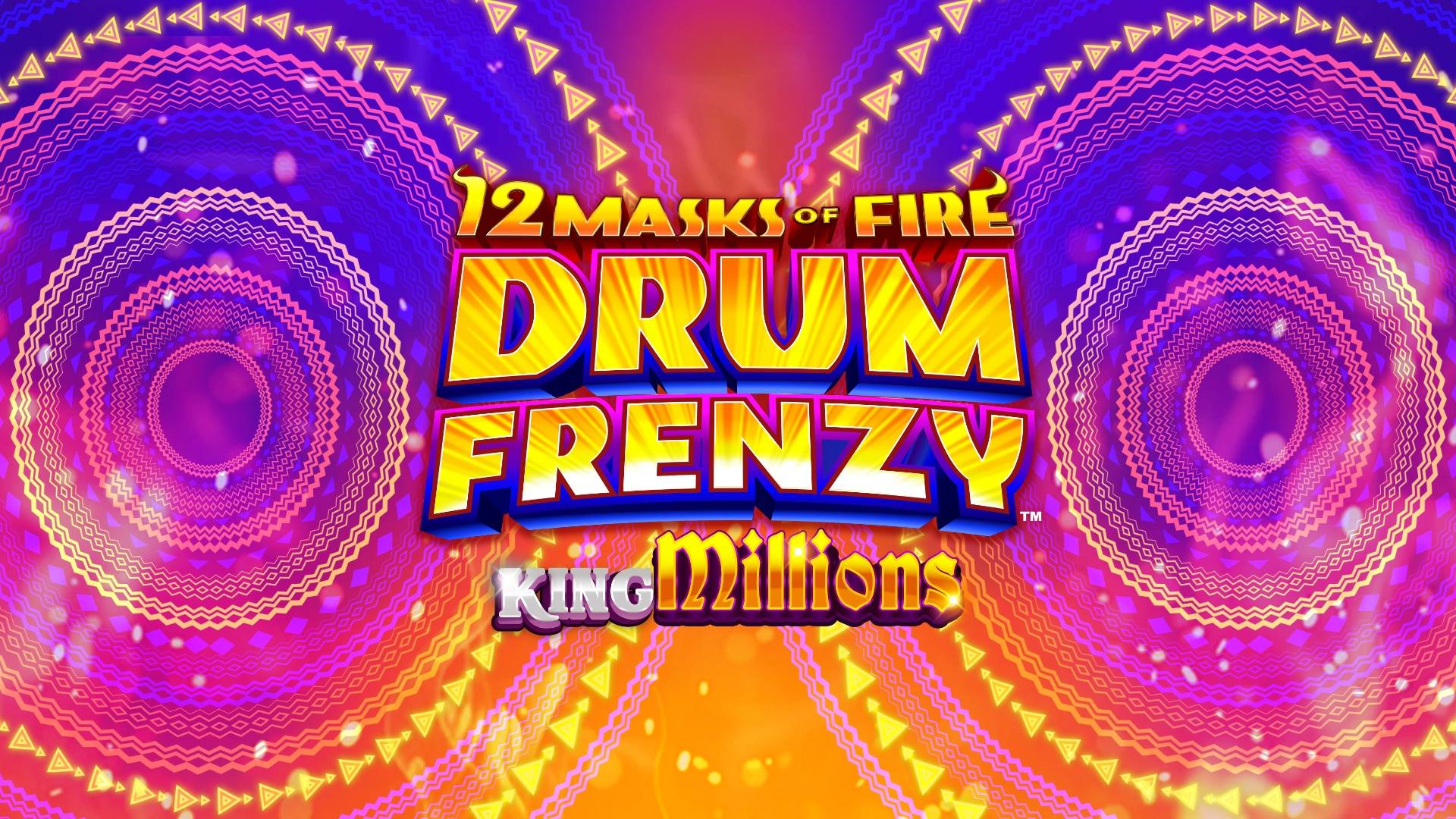 12 Masks of Fire Drum Frenzy King Millions
