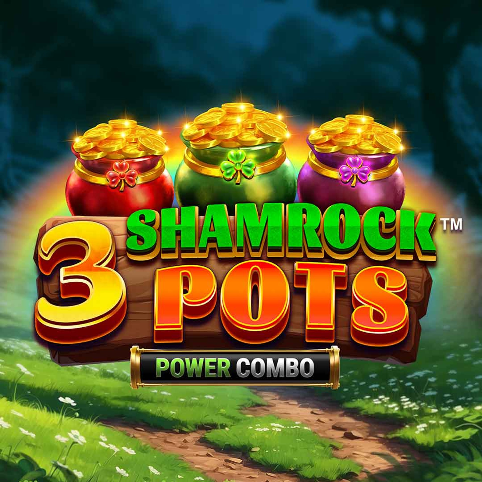 3 Shamrock Pots: POWER COMBO