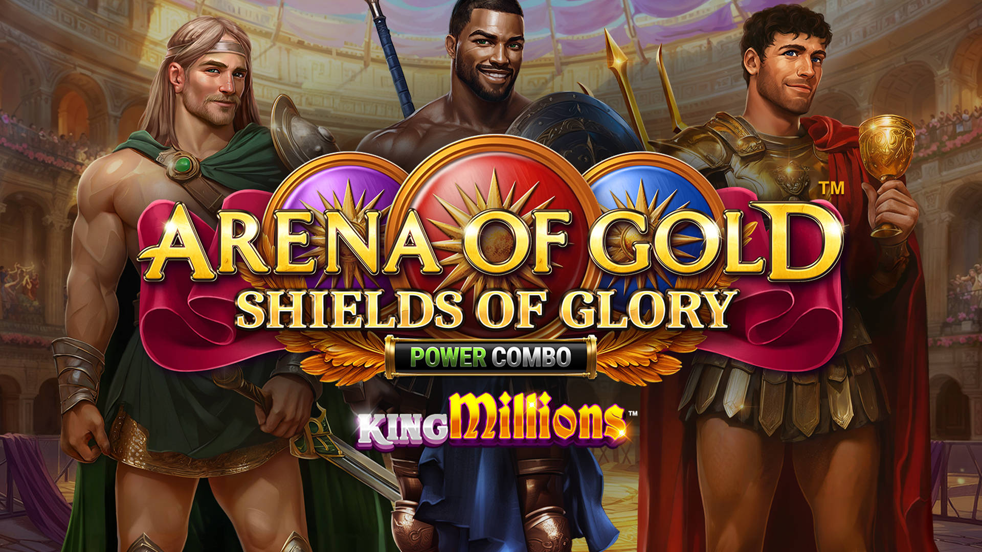 Arena of Gold: Shields of Glory POWER COMBO King Millions
