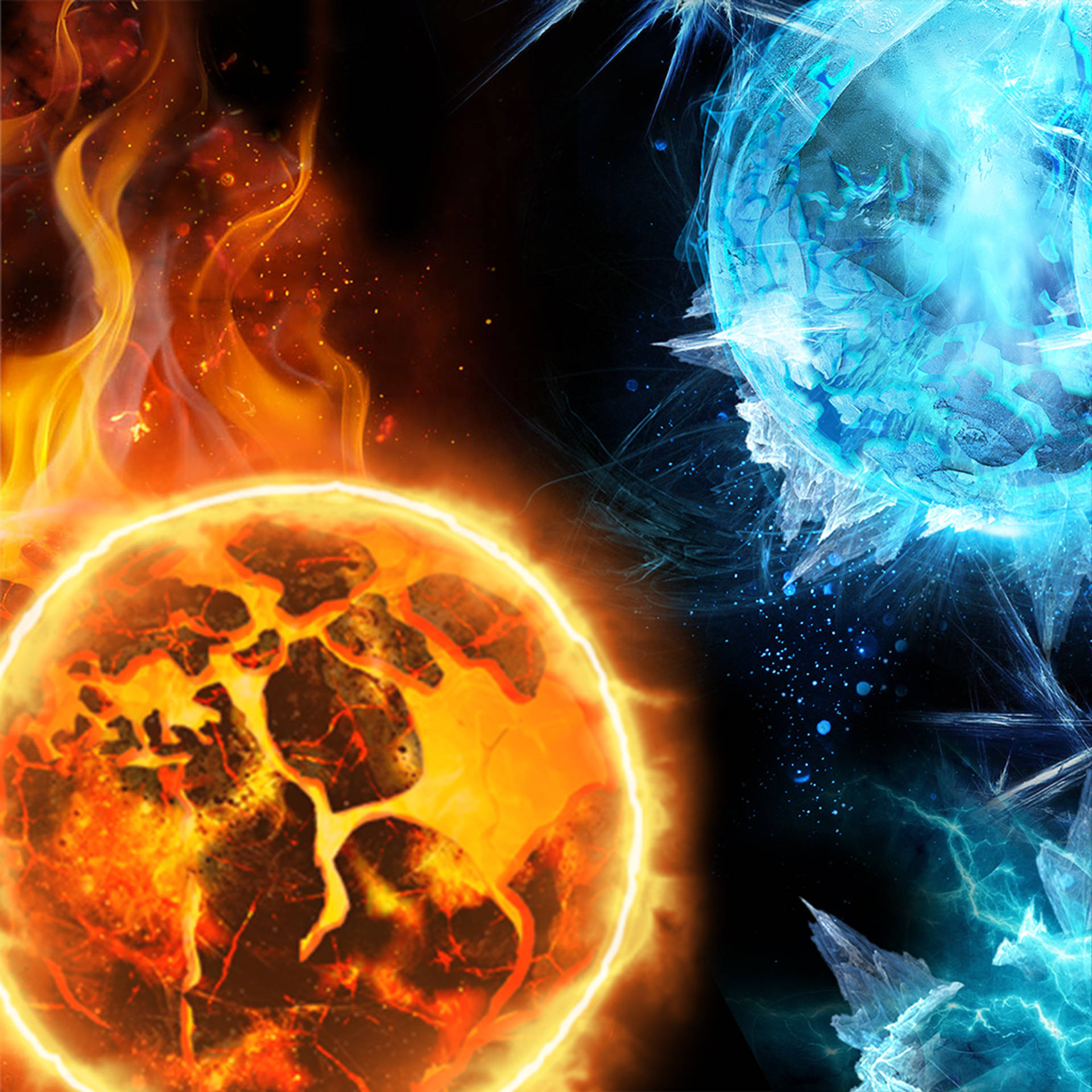 Blazing Ice