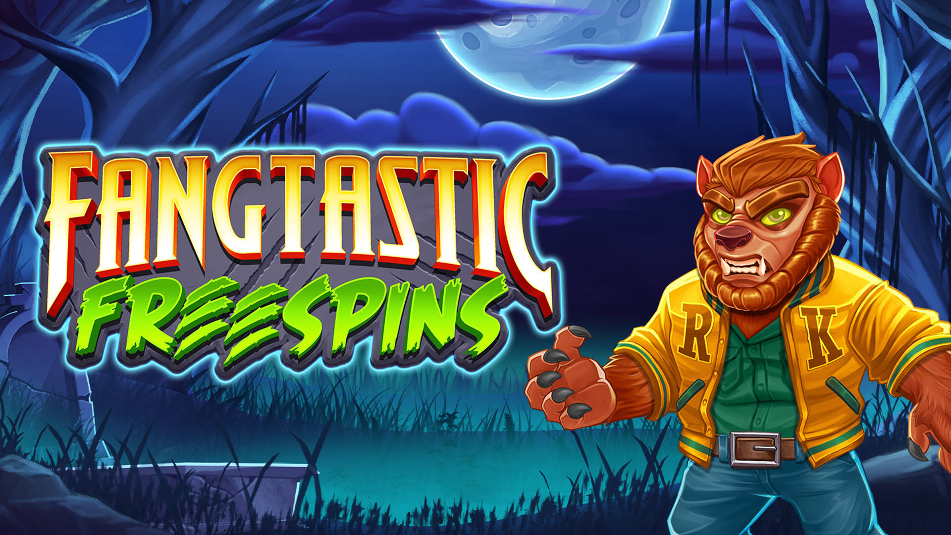 Fangtastic Freespins game interface showcasing bonus features