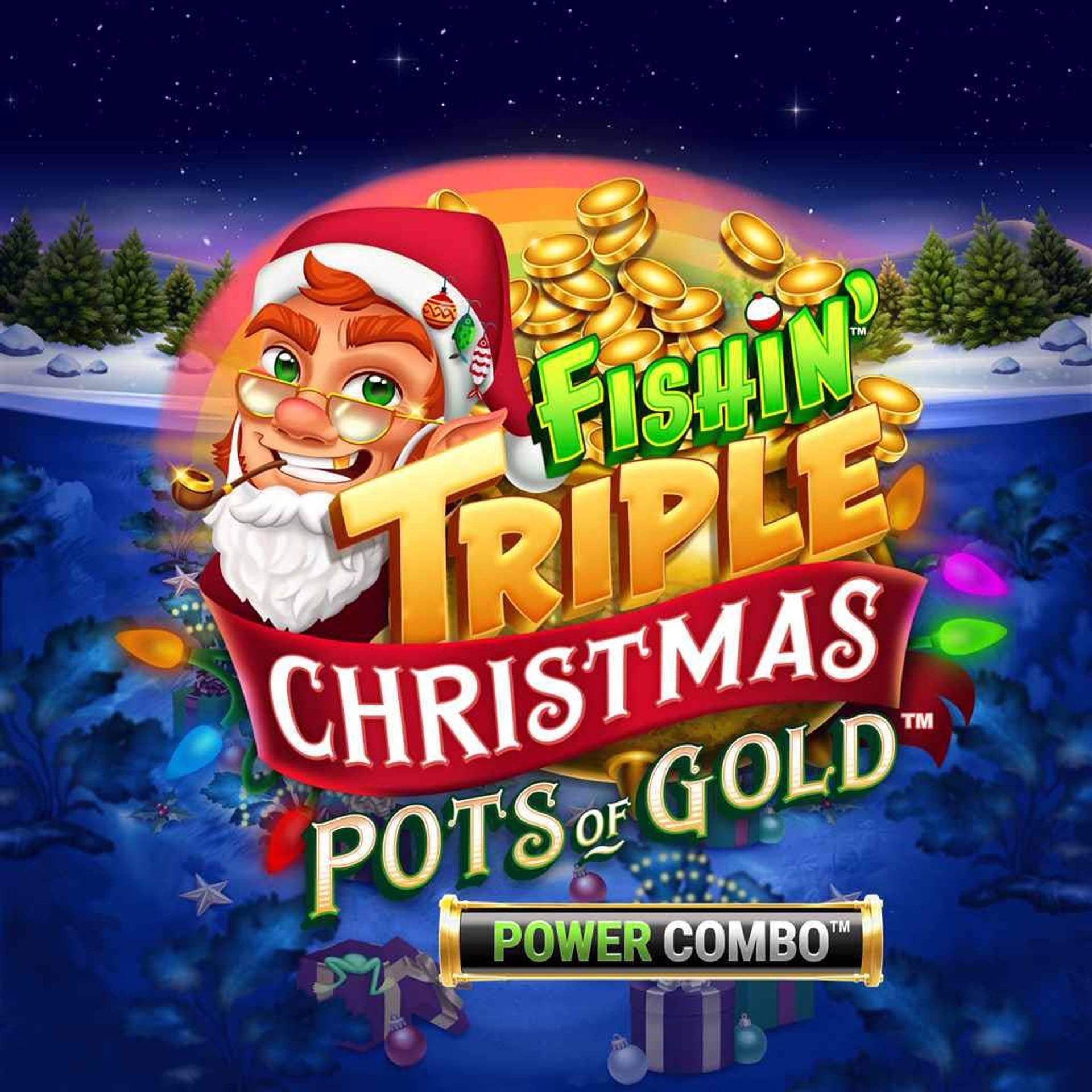 Fishin' Triple Christmas Pots of Gold Power Combo