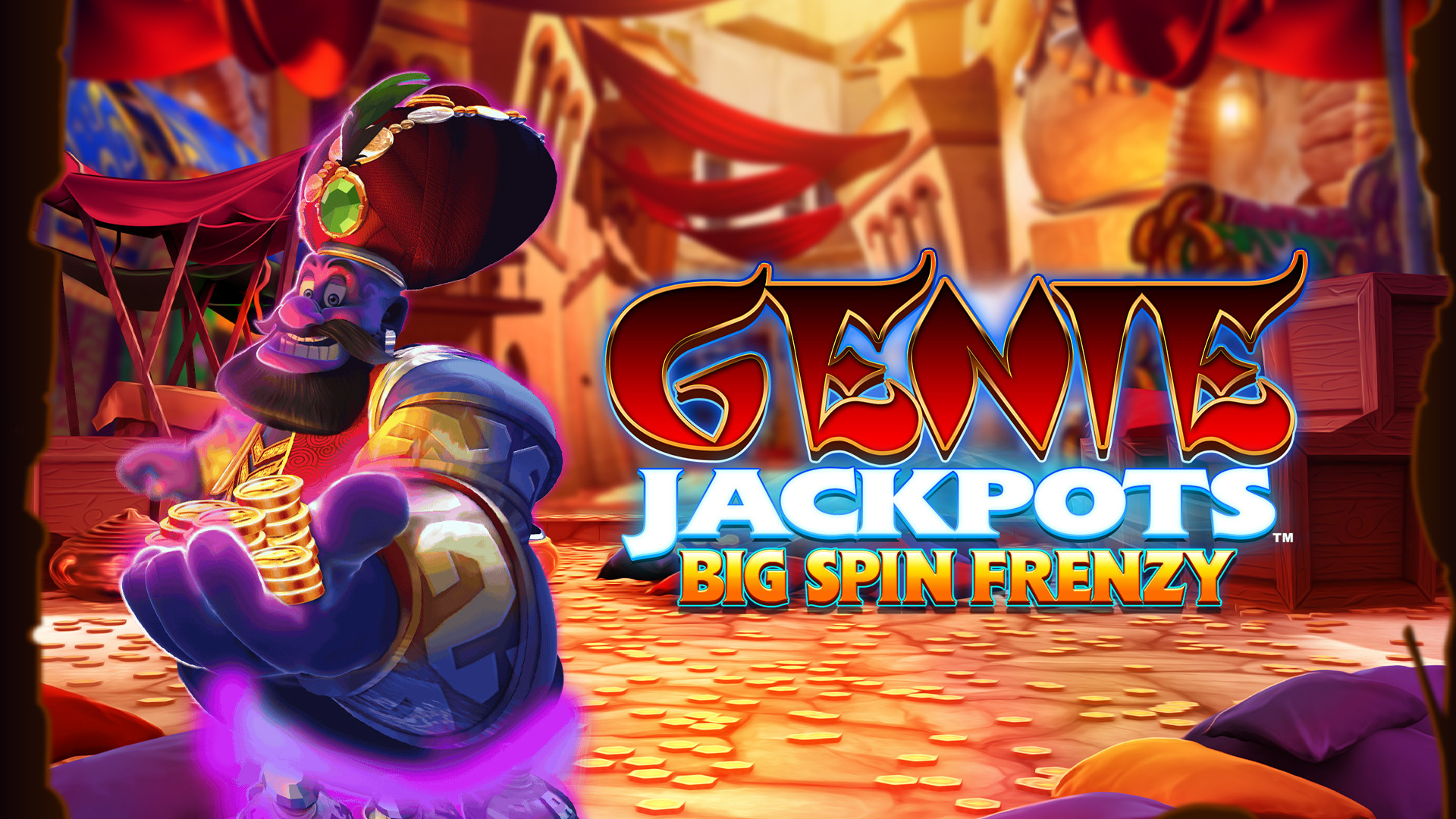 Genie Jackpots Big Spin Frenzy