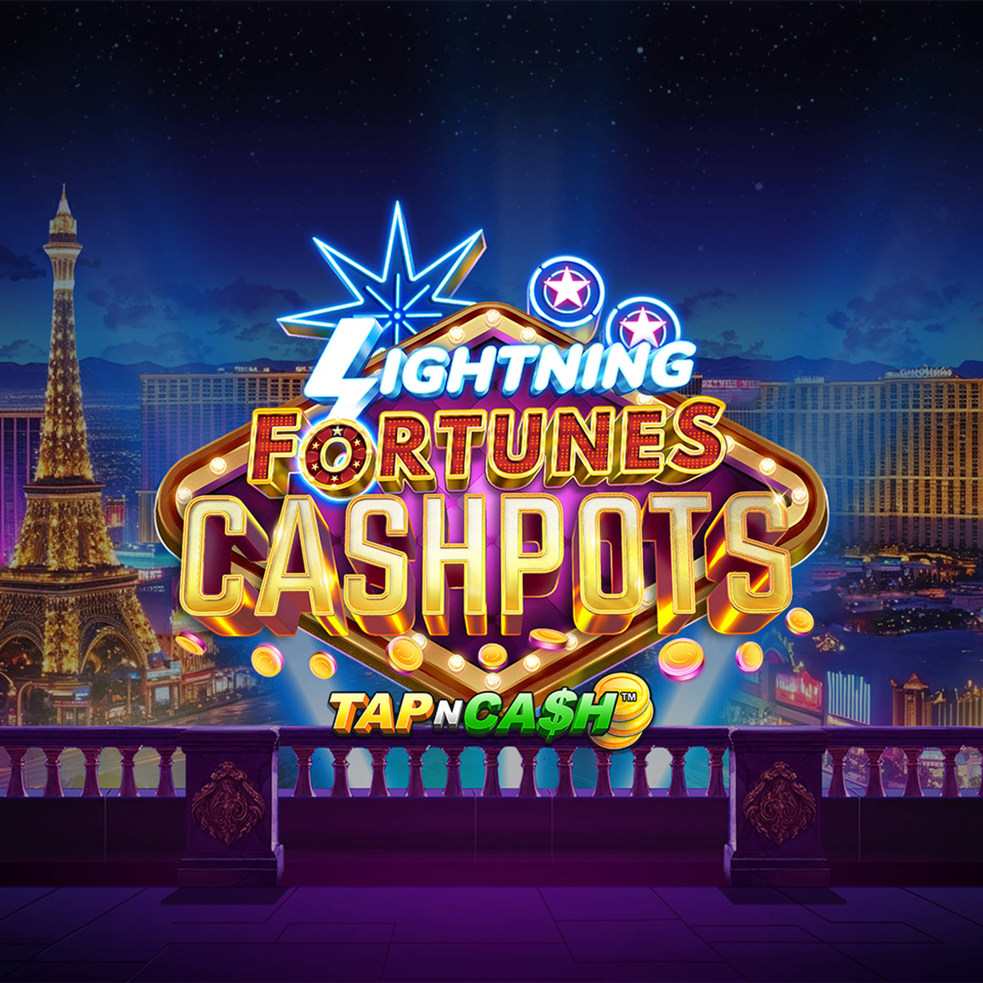 Lightning Fortunes Cashpots - Tap n Cash