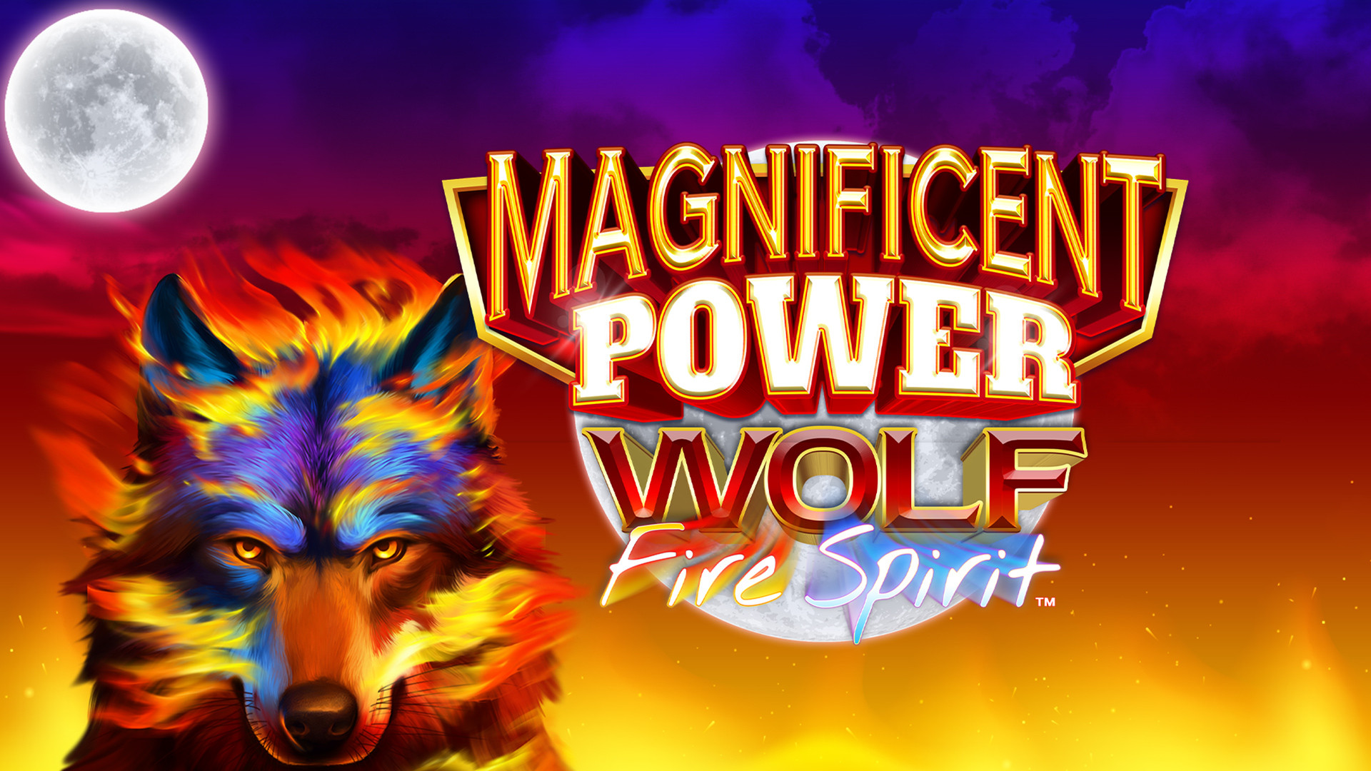 Magnificent Power Wolf Fire Spirit