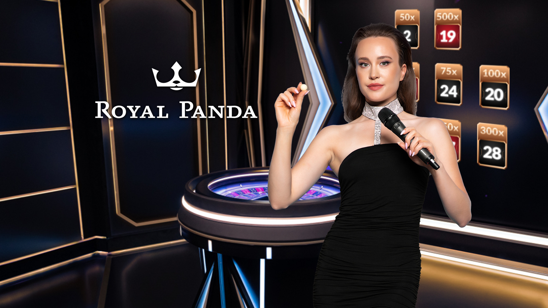 Royal Panda Diamond Rush Roulette