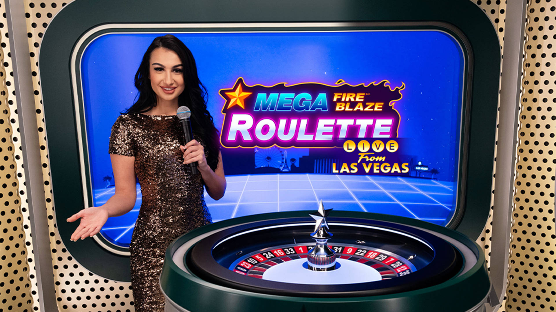 Vegas Mega Fire Blaze Roulette Live
